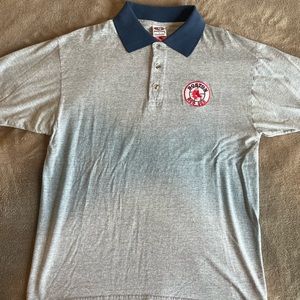 Large Boston Red Sox polo T-shirt